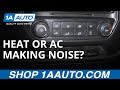 Car Air Conditioning or Heat Rattling or Grinding? Simple Fix!