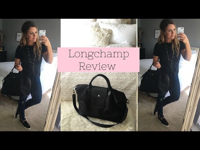 New Longchamp Le Pliage Neo 1899 Black Top Handle Large Bag