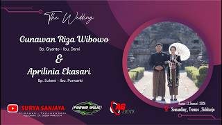 LIVE PERNIKAHAN RIZA & APRILINIA - PURWO WILIS CAMPURSARI - AG AUDIO - SURYA SANJAYA