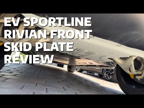 Rivian R1T / R1S Heavy Duty Front Skid Plate Install & Review (EV Sportline)