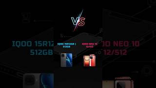 iQOO 15R vs iQOO Neo 10