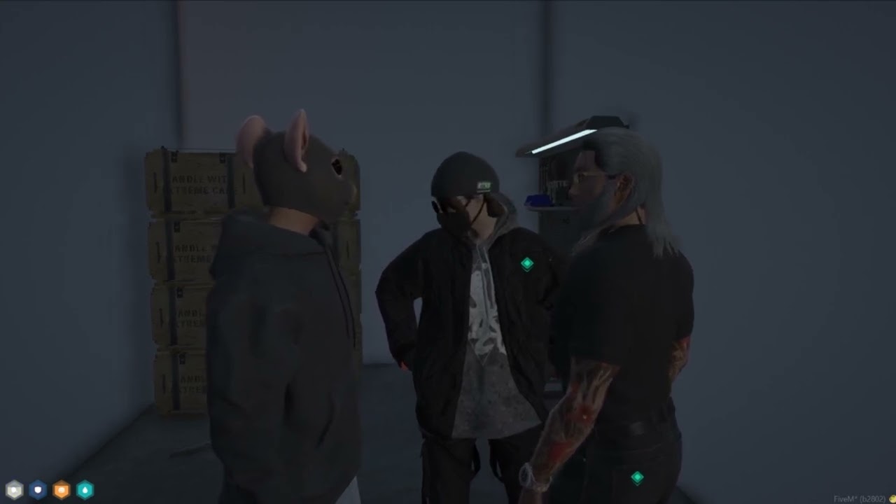 Lang confronts Harry after Marty exposes Harry's plan to scam the crew