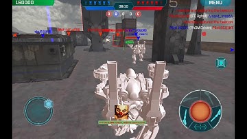 WAR ROBOTS- TESTING prototype heavy bot 11-12-16