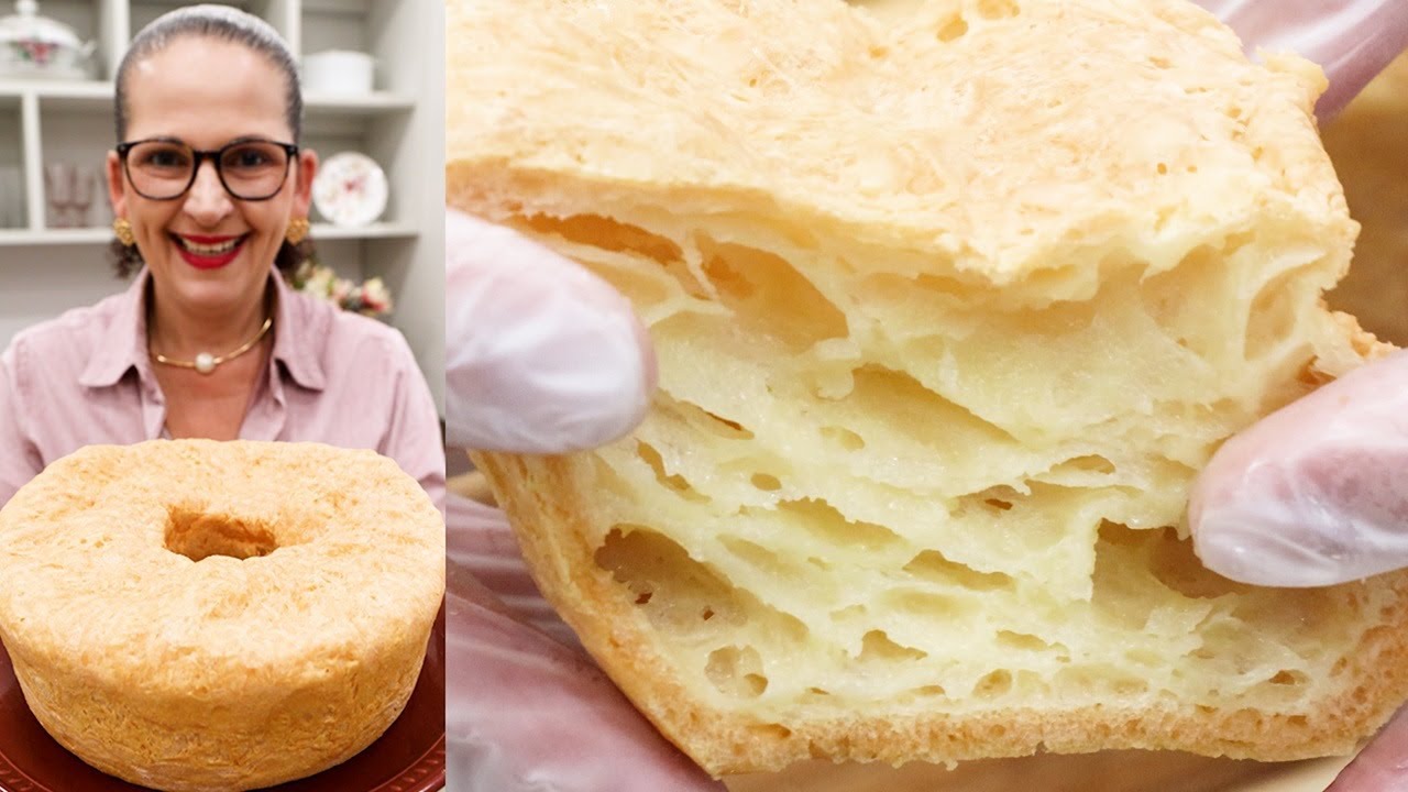 FAÇA EM MINUTOS O MELHOR BOLO PÃO DE QUEIJO DE LIQUIDIFICADOR! DELICIOSO E FOFINHO - Isamara Amâncio