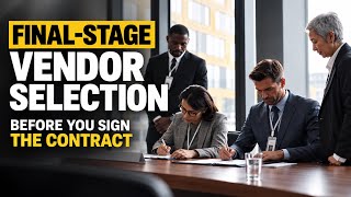 Final-Stage Enterprise Vendor Selection: Before You Sign the Contract