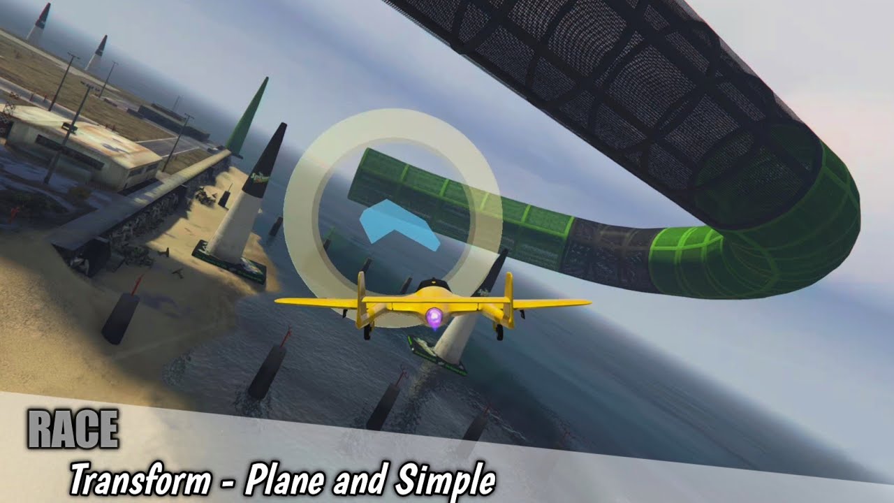 GTA V Online Transform race - Plane and Simple