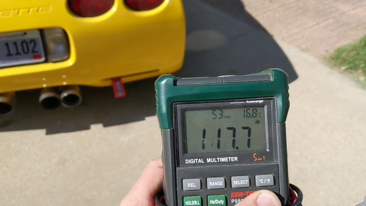 737whp Corvette 118db idle