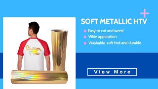 New design of holographic glitter soft metallic HTV in 2022 screenshot 5