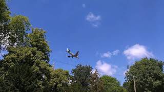 Air Force One Flyover - UK 12 July 2018 *Non Reselling*