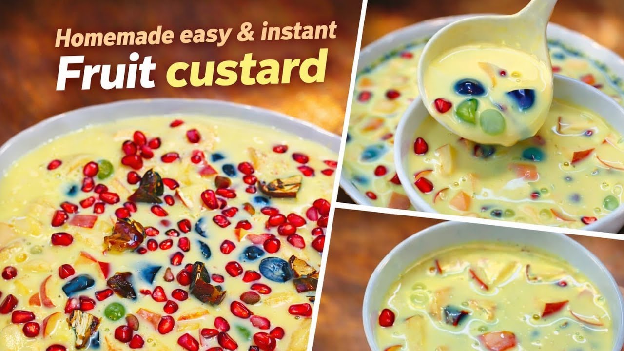 ইফতারে ১০ মিনিটে ফ্রুট কাস্টার্ড রেসিপি |Easy FruitCustard Recipe |Ramadan Special Dessert Day 11