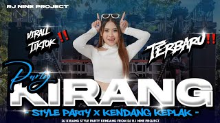 DJ KIRANG - PARTY VELOCITY FULL BASS TERBARU 2026 - RJ NINE PROJECT‼️