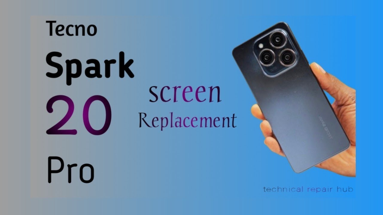 Tecno spark 20 pro ,5g screen replacement _(KJ8) display change #screen #repair 