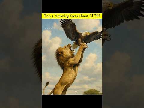 3 amazing facts about Lions || #facts #amazingfacts #factsinhindi #gk #lion #short #shorts