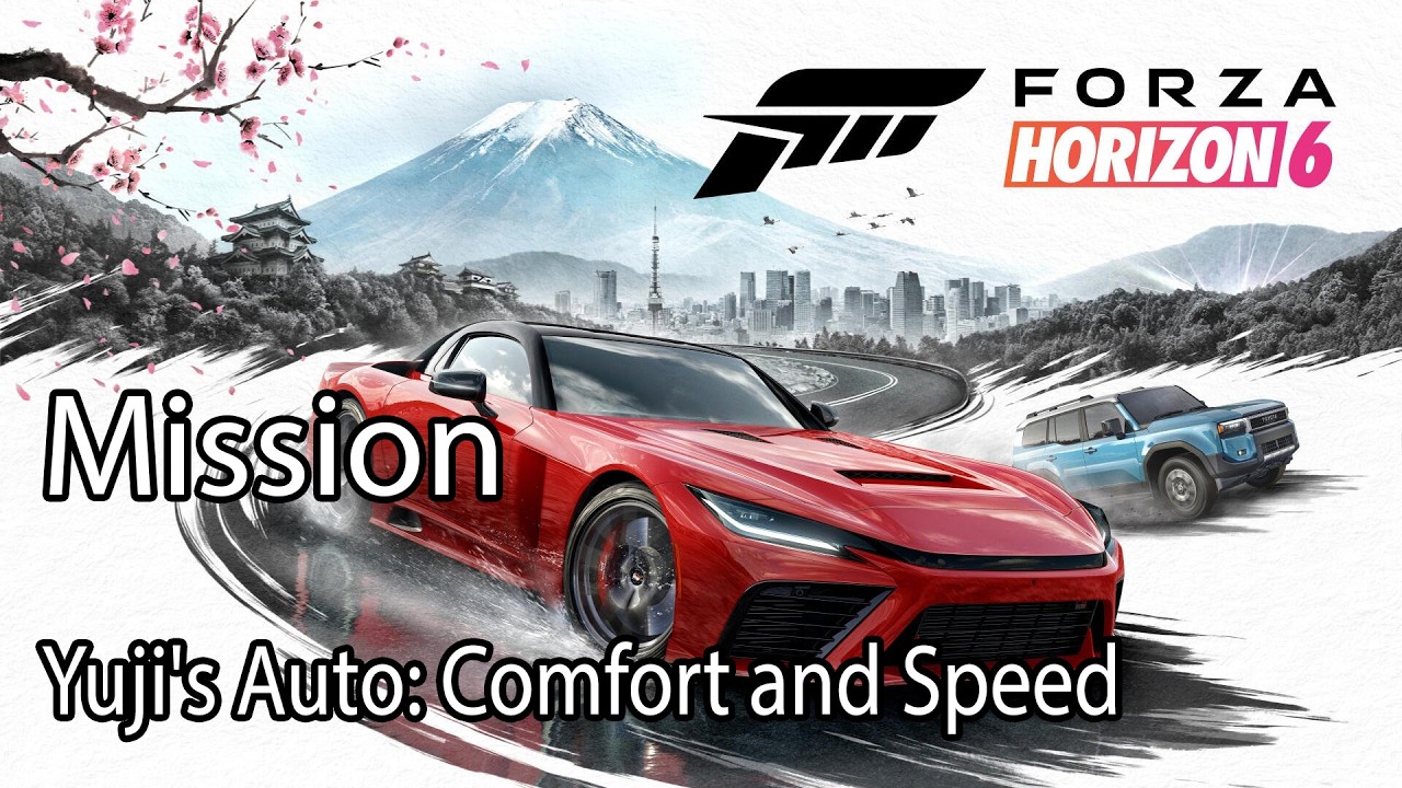 Forza Horizon 6 Mission Yuji's Auto: Comfort and Speed - YouTube