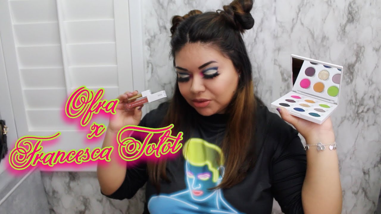 💙💖💚 OFRA X FRANCESCA TOLOT EYESHADOW PALETTE REVIEW 💙💖💚