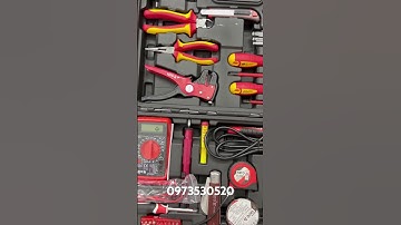 Bộ Dụng Cụ Sửa Chữa Điện, Điện Tử Cách Điện 1000V VDE Yato YT-39009 – An Toàn & Chuyên Nghiệp