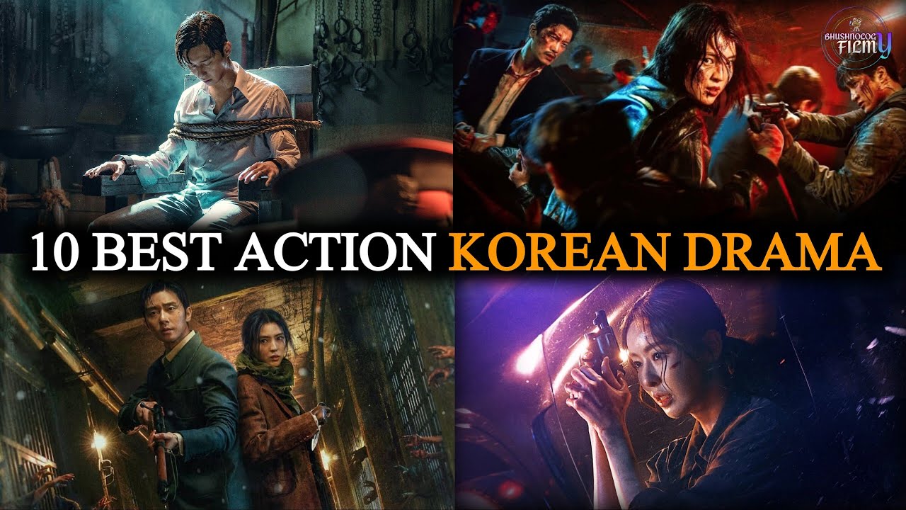 10 Best Action Korean Drama/Series In Hindi Dubbed | BHUSHNOLOGY Filmy |