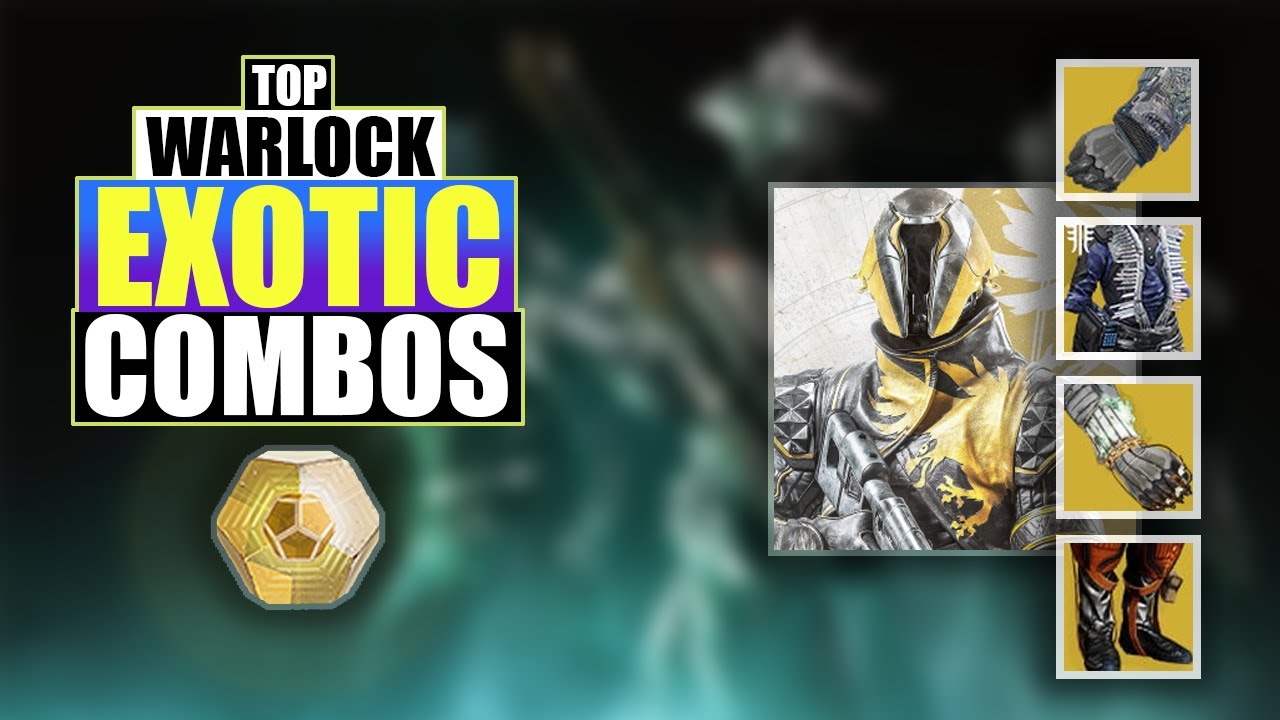 Destiny 2 Top Warlock Exotic Combos / Quick Guide / 2021 YouTube