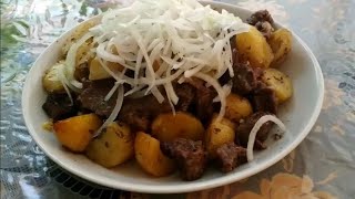 Ажабсанда - вкусное, красивое и ароматное  блюдо узбекской кухни