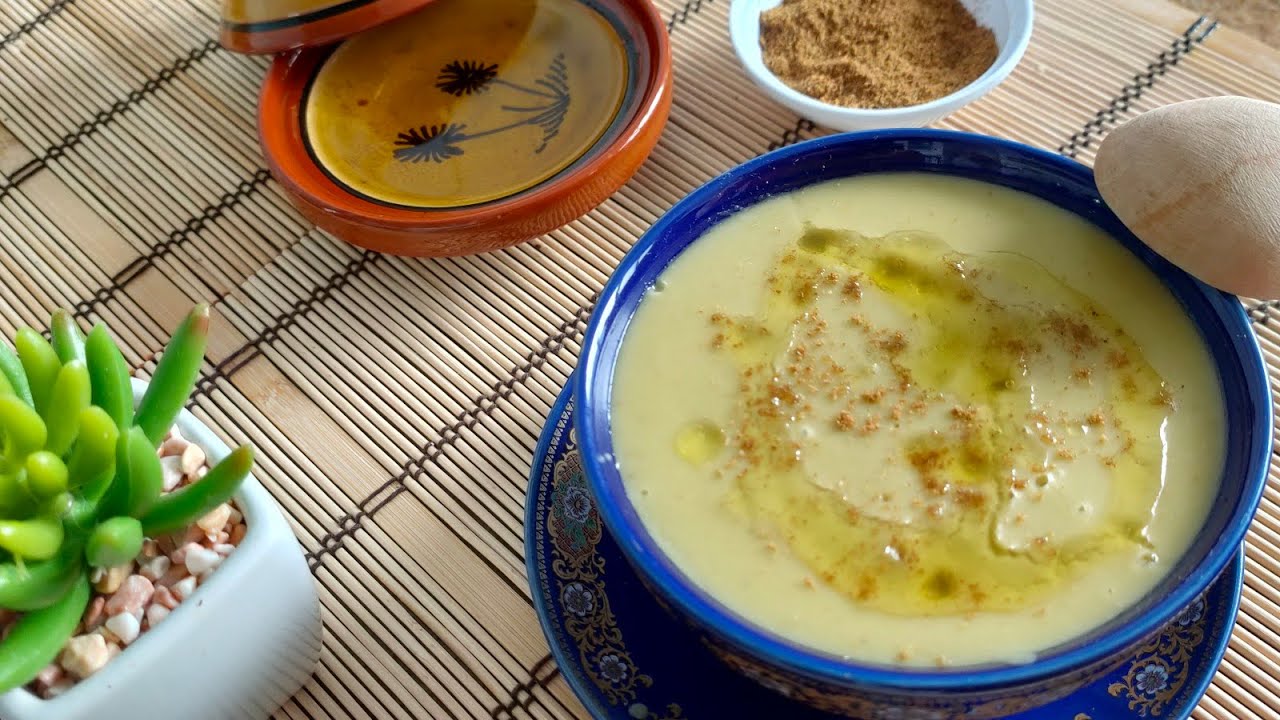 Sopa de habas secas y guisantes secos muy saludable ,no sentirás frío después de beberlo "BISARA"