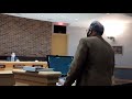 Finance Director Patrick Brown updates council on YTD tax revenues