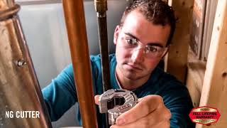 RIDGID® C34 and C10 C-Style Close Quarters Copper Tubing Cutters Deliver Efficiency