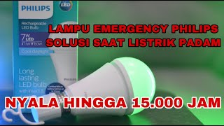 Unboxing Lampu LED PHILIPS EMERGENCY 7 WATT by Afas