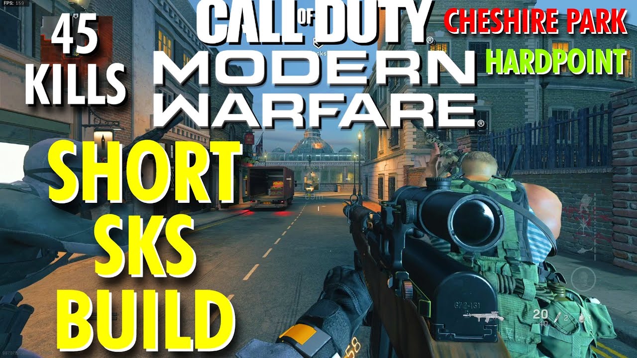 It's Ridiculous But Good... SKS Gameplay - COD Modern Warfare Multiplayer Gameplay No Commentary