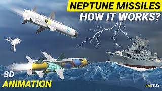 Neptune Missile How it Works | Ukraine Missile Vs Russian Cruiser Moskva Ship screenshot 5