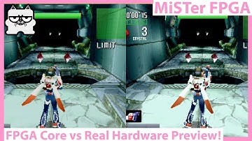 MiSTer FPGA Sega Saturn Core vs Saturn! A Preview of MiSTer FPGA vs Real Hardware