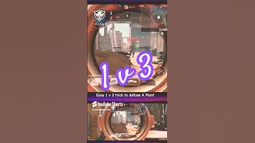 Easy 1 v 3 trick in SnD Ranked Call of Duty Mobile Live 2025 #codm #codmlive #callofdutymobile