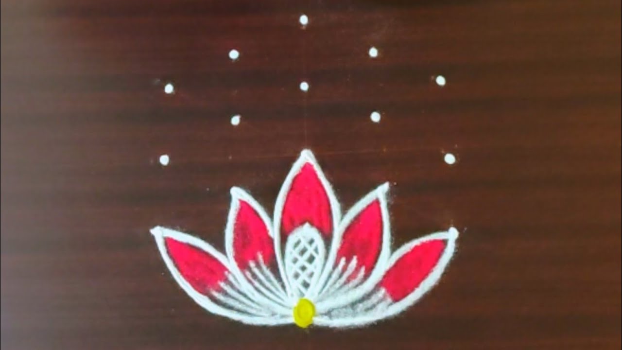 #மார்கழிகோலங்கள்#2026#sankarathimuggulu #தாமரைகோலம்  #muggulu🩷mywings