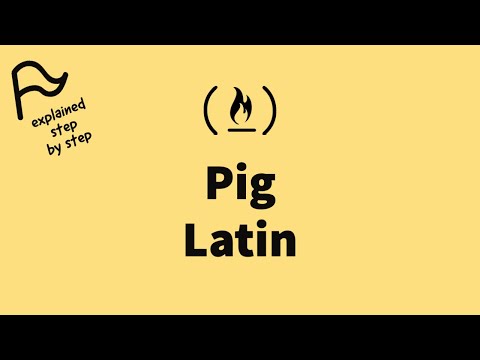 [STEP BY STEP] FreeCodeCamp - Pig Latin