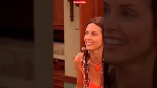 Monica's new Hairstyle #shorts #friends #friendstv