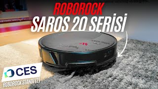 Fuarin Ödüllü Robot Süpürgesi̇ Roborock Saros 20 Serisi
