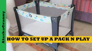 how do you put up a pack and play