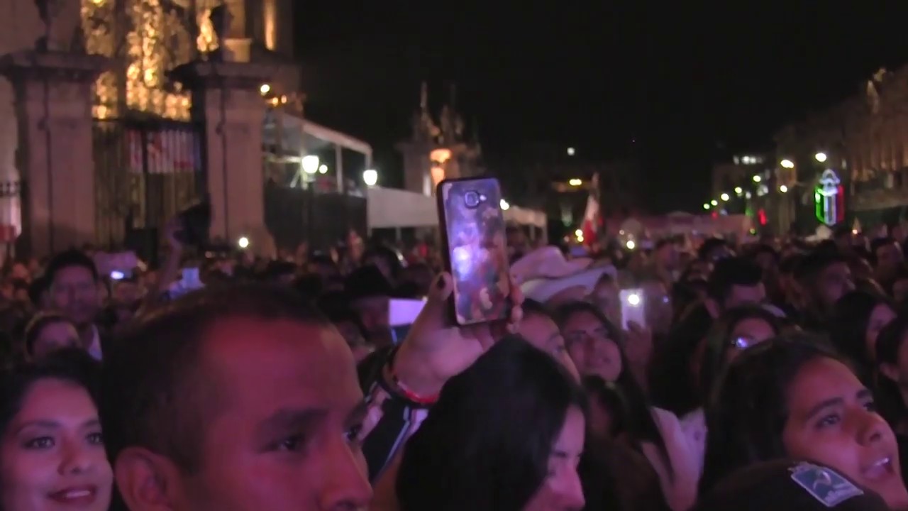 ¡¡Espectacular concierto!! desde el centro de Morelia