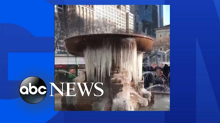 Record snow, cold create arctic-like scenes