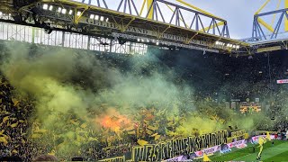 Torcida do BVB faz festa INCRIVEL na VOLTA ao ESTÁDIO! | Dortmund : Leipzig