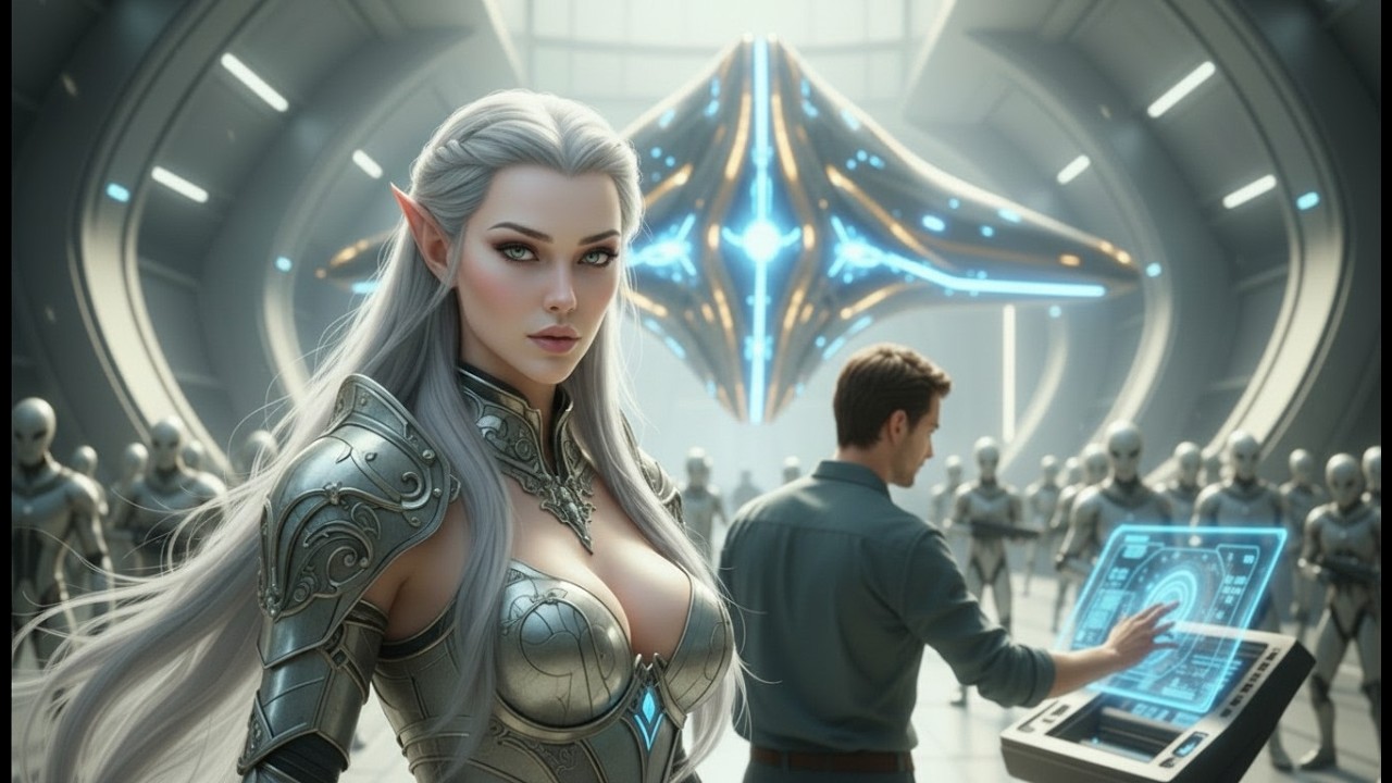 Я активировал корабль,питающийся королевской ДНК—инопланетная женщина и её солдаты мгновенно замерли