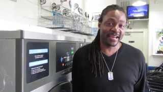 Louis Monk Owner Patterson Park Laundry and Dry Cleaners