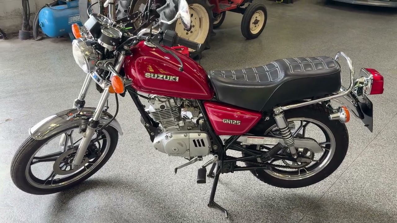 1999 SUZUKI GN 125 V | MATHEWSONS CLASSIC CARS | AUCTION: 30 & 31 