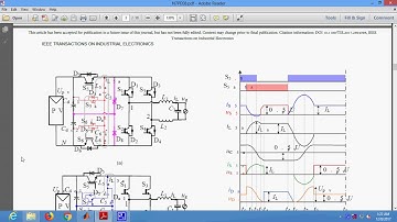An Improved Zero Current Switching Single Phase Transformerless PV H6 Inverter with Switching Low