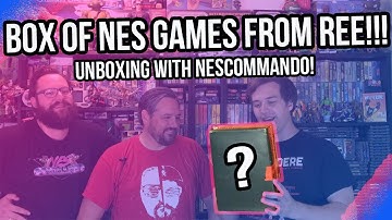 NES Games! Uboxing Ree