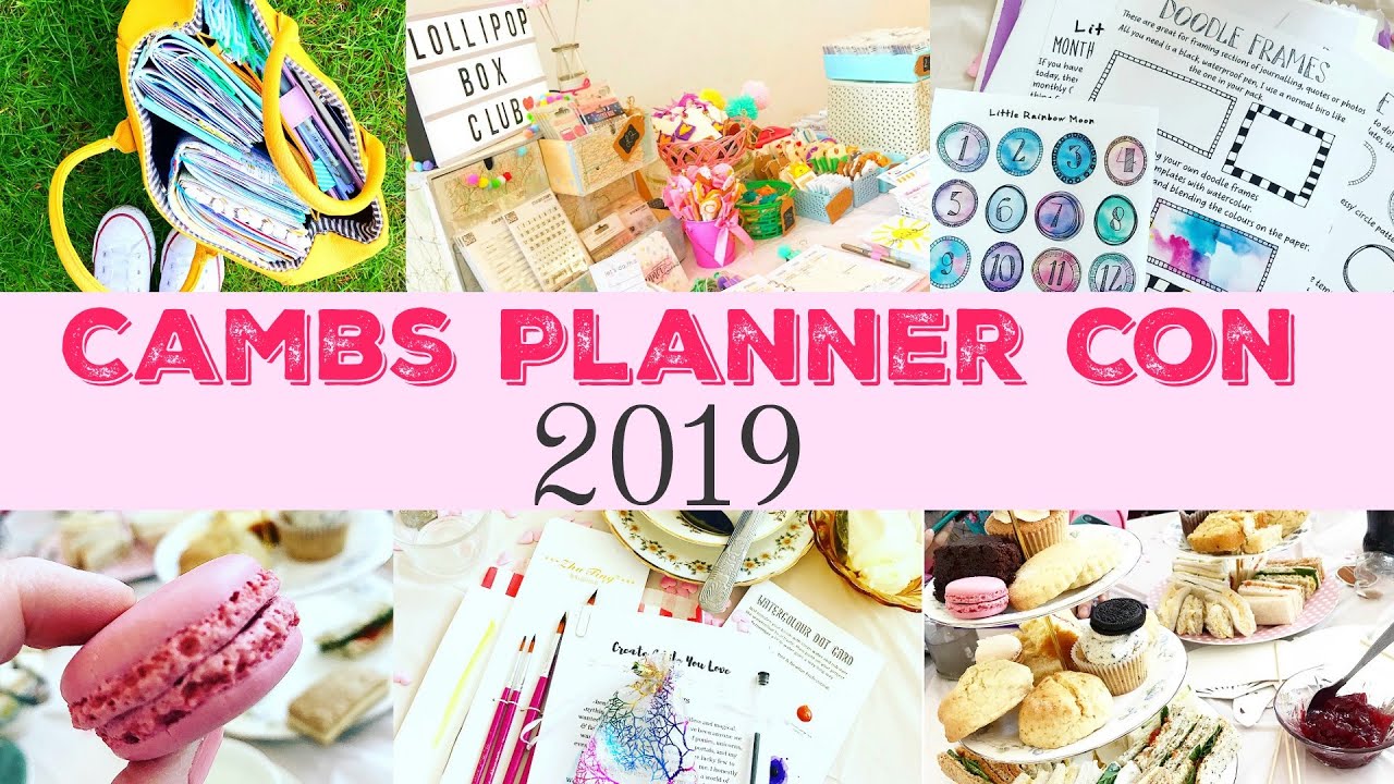 CAMBS PLANNER CON 2019 VLOG - (ad)