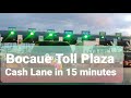Bocaue Toll Plaza Cash Lane In 15 Minutes