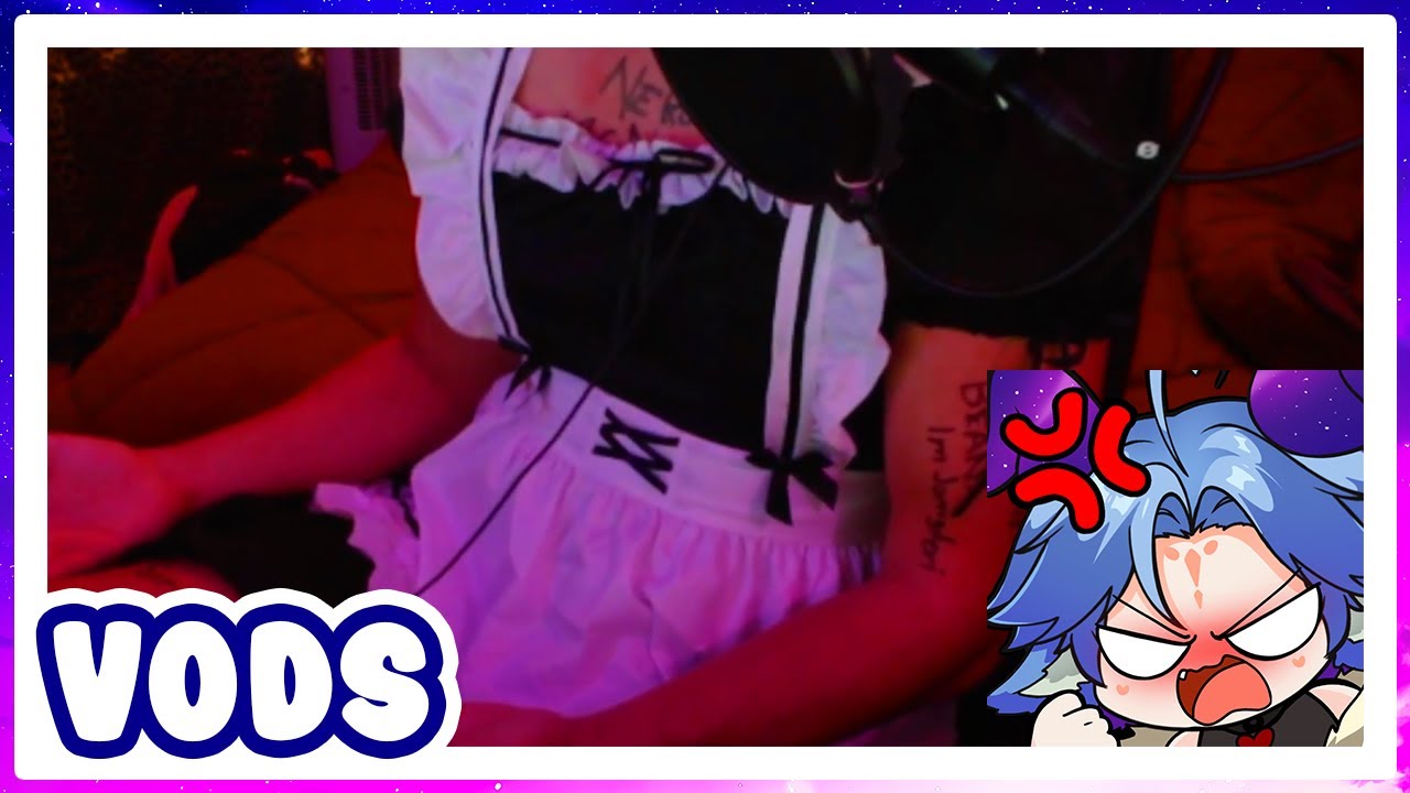 MAID DRESS STREAM 100 FOLLOWERS!!! - VOD
