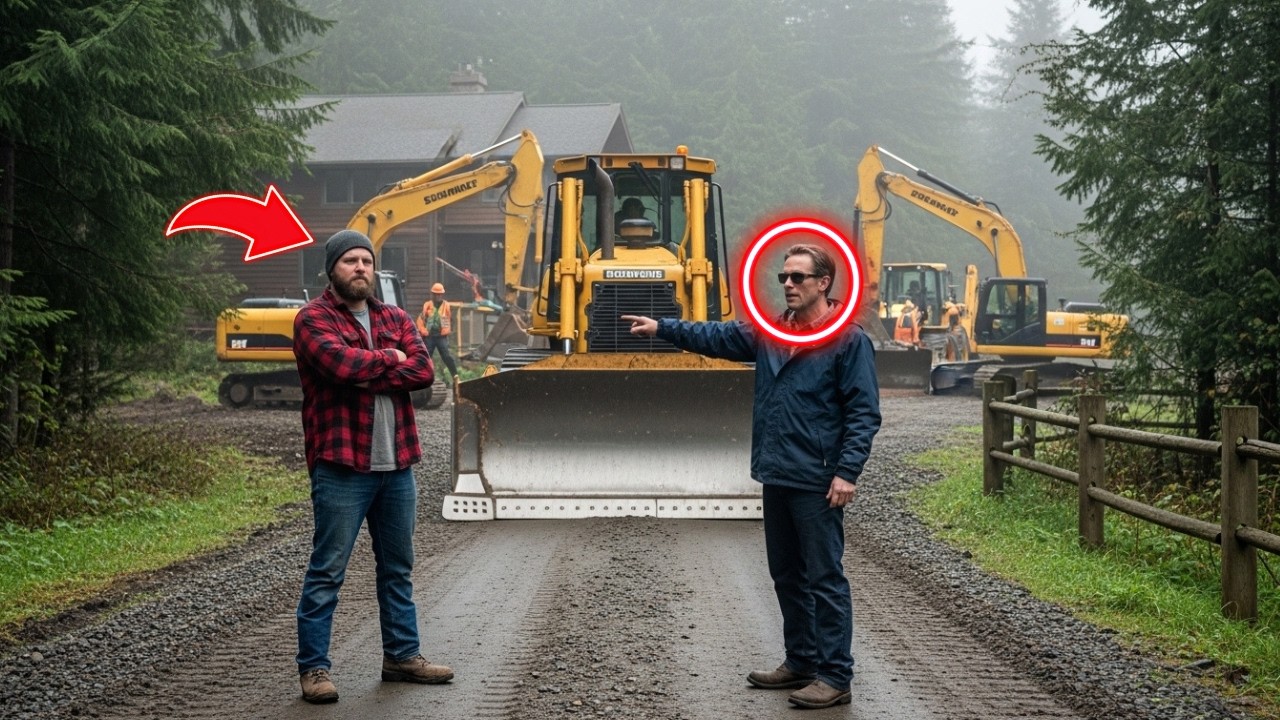 He Parked His Bulldozer on My Driveway—So I Made Sure He Lost the Entire Development