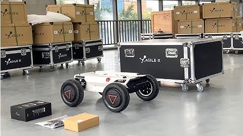 HUNTER SE UNBOXING | Simple design, High Performance, Load 50 kg , 4.8 m/s Speed, Supports ROS!