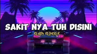 SAKIT NYA TUH DISINI _ REMIX VIRAL 2023_ (DISCO TANAH) _ RENDY REMIXER !!
